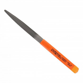 ツボサン 細工用ヤスリ 半丸5細目 K-062 342717 細工用ヤスリ