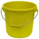 ENTEC エンテック PO-22AY(イエロー) ポリプロバケツ10L 本体 ポリプロピレン樹脂製のカラーバケツ【送料無料】