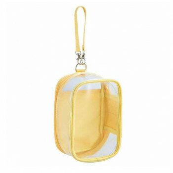 LIHIT LAB.(リヒトラブ)　myfa(ミファ)　デコレーションボックスポーチ　ハニーイエロー　A-3306-5 お気に入りのぬいぐるみを入れて持ち運び