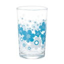 アデリアレトロ 中コップ8 花の輪 1930 レトロでおしゃれなデザイン