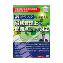 DVD 訴訟リスクを回避する労務管理上の問題点とその対応 V31 セミナー形式でわかりやすく解説!【送料無料】【メール便対応】