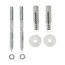 SANEI ボルトセット(壁取付LAUFEN用) SL899882 真鍮製の洗面器取付用ボルト【送料無料】【メール便対応】