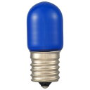 OHM LEDナツメ球装飾用 T20/E17/0.8W/2lm/青色 LDT1B-H-E17 13 ナツメ球形装飾用LED電球