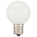 OHM LEDミニボール球装飾用 G40/E17/1.2W/68lm/電球色 LDG1L-H-E17 13 ミニボール球形装飾用LED