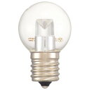 OHM LEDミニボール球装飾用 G30/E17/1.2W/52lm/クリア電球色 LDG1L-H-E17 14C ミニボール球形装飾用LED