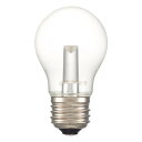 OHM LED電球装飾用 PS/E26/1.4W/67lm/クリア昼白色 LDG1N-H 13C 一般電球形装飾用LED