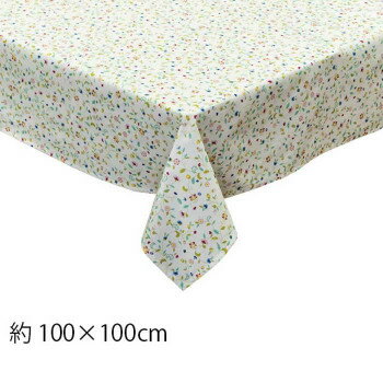 川島織物セルコン ミントン ハドンホールアニバーサリー テーブルクロス 100×100cm HM1240 I アイボリー シンプルでかわいらしいデザイン。【送料無料】