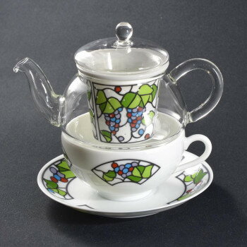 有田焼 セランドグラス ティーフォーワン ビートロ葡萄　TFO-003 1人の時間をティーフォーワンで♪【送料無料】