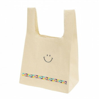 マルシェコンビニバッグ スマイル ダイヤ 14221550335 マチがしっかり広く、コンビニ弁当も傾きません