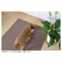 コンフィ マルチシート(ペット用) 日本製 57×80cm ブラウン 敷くだけで踏ん張りやすく立ち上がりやすい