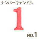 カメヤマ バラエティキャンドルナンバーキャンドルNo.1 1個入り