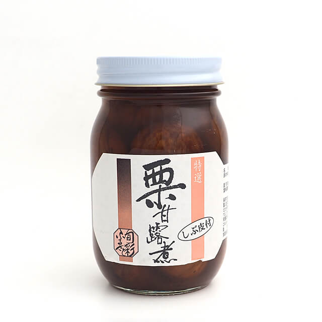 小倉缶詰 渋皮付栗甘露煮M3 500g