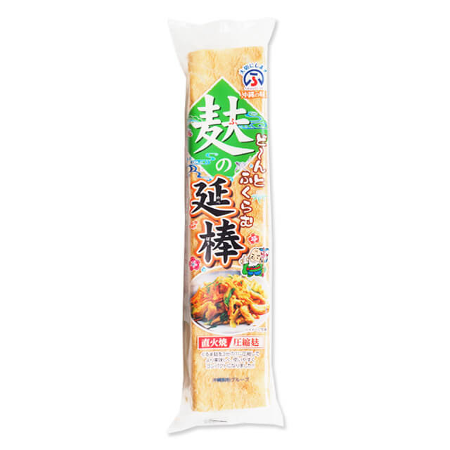 【スーパーSALE限定ポイント5倍】麩久寿 麩の延棒（圧縮麩） 3枚入