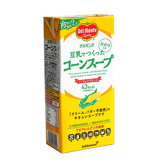 【6/1限定 ポイント5倍】デルモンテ 豆乳でつくったコーンスープ 1000ml