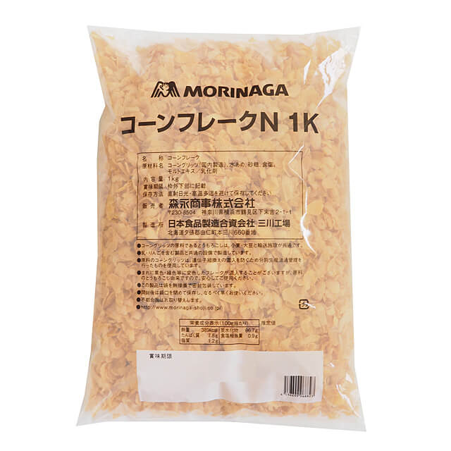 ケース販売 森永商事 コーンフレークN 1kg×5袋