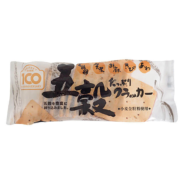 【スーパーSALE限定！エントリーでポイント5倍】前田製菓 五穀たっぷりクラッカー 11枚(64g)