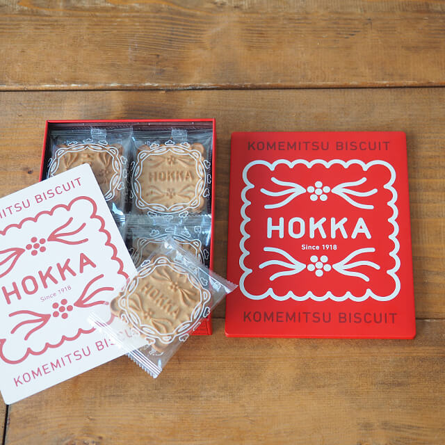 北陸製菓 米蜜ビスケット ギフト缶 12枚入