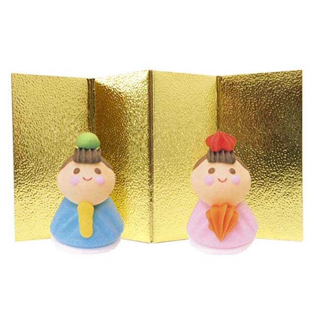 屏風付 詩織雛 1組｜季節商品