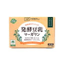 植物由来の乳酸菌で発酵させた豆乳を使用した、まろやかで軽いおいしさの純植物性100％マーガリンです。 豆乳を発酵させることで、豆乳特有の青臭さがなくなりました。パンをはじめ、お料理やお菓子作りの材料としても幅広くお使いいただけます。 香料・着色料・部分水素添加油脂は使用しておりません。 ■名称：マーガリン ■原材料名：食用植物油脂(国内製造)、食用精製加工油脂、発酵豆乳(大豆を含む)、食塩/レシチン(大豆由来)、酸化防止剤(トコトリエノール) ※原材料の発酵豆乳とレシチンの大豆は、遺伝子組換えの混入を防ぐため分別生産流通管理を行っています。 ※原料油脂は、べに花油とパーム核油とパーム油です。 ※べに花油はべに花種子の圧搾製法油です。 ※パーム核油はパームの種子からとった油です。 ※トコトリエノールは、パーム油由来のものです。 ※同じ製造設備で「卵」・「乳成分」を含む製品を生産しています。 ■内容量：160g ■賞味期限：商品パッケージに記載 ■保存方法：10℃以下で保存してください。 ■販売者：株式会社創健社（横浜市神奈川区片倉2-37-11） ■製造所：月島食品工業株式会社（東京都江戸川区東葛西3-17-9） ■栄養成分表示（100g当たり） 熱量：756kcal　たんぱく質：0.7g　脂質：83.6g　コレステロール：0mg　炭水化物：0.3g　食塩相当量：0.8g　必須アミノ酸：234mg　オレイン酸：50.8g　大豆オリゴ糖：60mg　大豆イソフラボン：3.4mg ■配送形態：冷蔵 ※常温便・冷蔵便・冷凍便、複数ご注文の場合、品質上問題のないものは、冷蔵便、冷凍便の商品を優先に同一梱包にさせて頂きます。 ■使用上の注意 ※容器には製品の品質保持を高めるため、中ぶたシールで密封しております。 ■その他の情報 ※在庫切れの場合は、お届けまでにお時間をいただくことがあります。 ※商品パッケージや仕様は予告なく変更になる場合がございます。食品表示情報につきましては、お手元に届きました商品の食品表示を必ずご確認いただきますようお願いします。 ■変更履歴 2023.7.22　商品パッケージが変更しました。