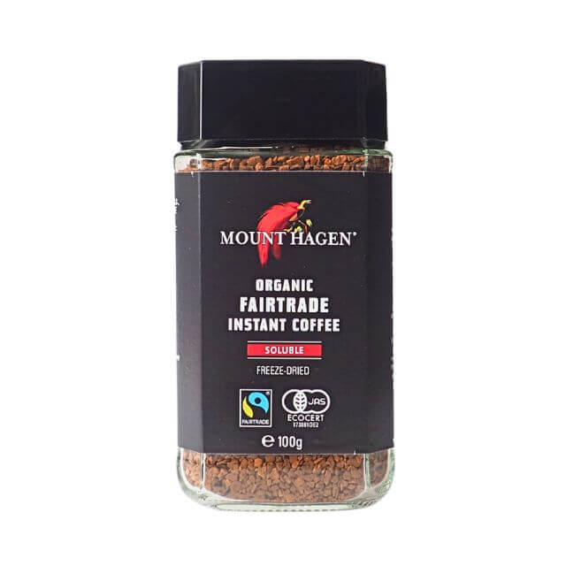 マウントハーゲン オーガニック フェアトレード インスタントコーヒー 100g