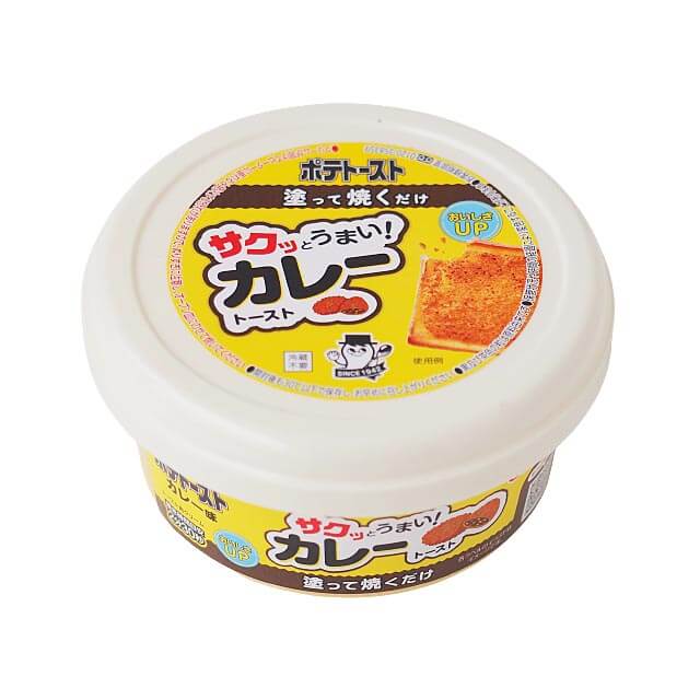 夏季冷蔵 ソントン ポテトースト(トースト用クリーム)カレー味 90g