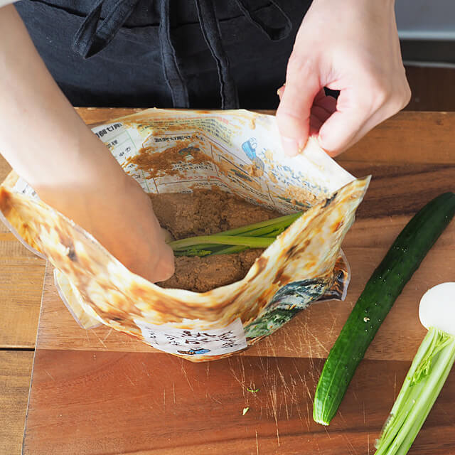 樽の味 熟成ぬか床スタンドパック 1kg