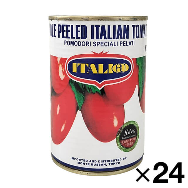 ケース販売 イタリアット ホールトマト 400g 24缶