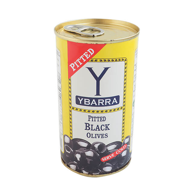 YBARRA ブラックオリーブ（種なし） 350g