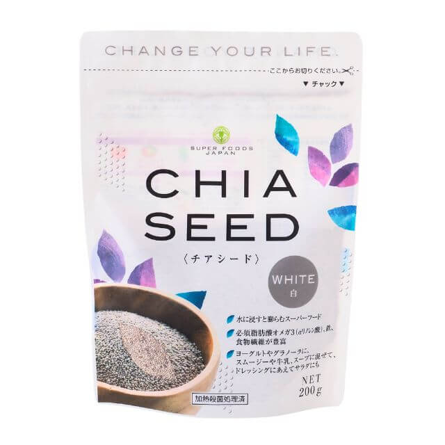 波里 チアシード ホワイト 200g