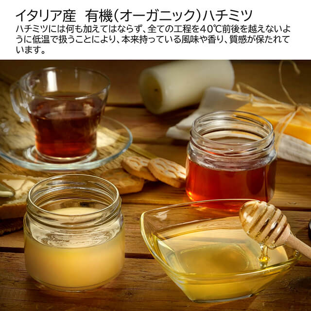 ミエリツィア アカシアの有機ハチミツ（スクイーザーボトル） 250g profoods-10018350 プロフーズ サンプル画像2