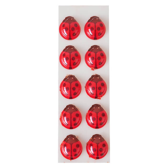 乐天商城 - 【マラソン限定ポイント5倍】夏季冷蔵 てんとうむし（赤）10個取り