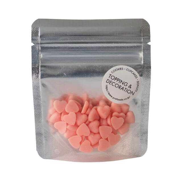 【マラソン限定ポイント5倍】夏季冷蔵 トッピングハートピンク 15g