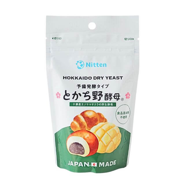 冷蔵 日本甜菜製糖 北海道ドライイースト とかち野酵母 予備発酵タイプ 100g