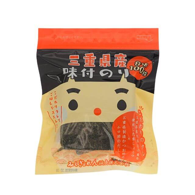 乐天商城 - みえぎょれん販売 三重県産味付のり 8切100枚