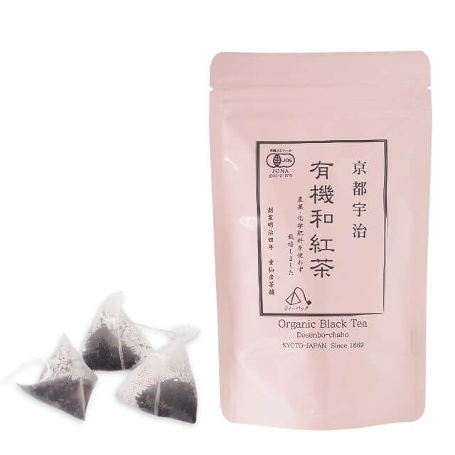 乐天商城 - 童仙房茶舗 京都宇治 有機和紅茶 2g×12袋入｜季節商品