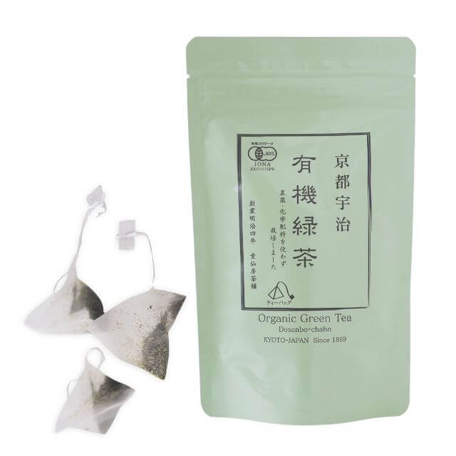 乐天商城 - 童仙房茶舗 京都宇治 有機緑茶 2g×12袋入｜季節商品