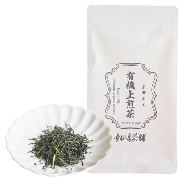 乐天商城 - 童仙房茶舗 京都宇治 有機上煎茶 80g｜季節商品