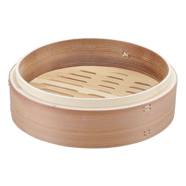 【感謝祭ポイント5倍】カンダ 燕舞 杉中華ミニセイロ 身 24cm