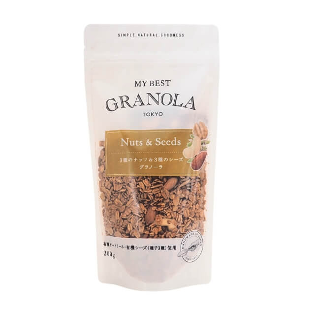 乐天商城 - マイベストグラノーラ ナッツ＆シーズ 200g
