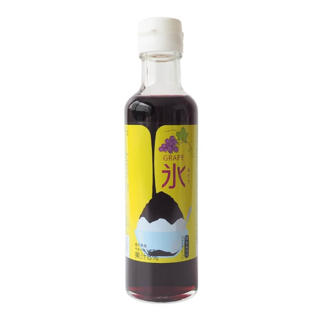 中村商店 かき氷シロップぶどう 200ml｜季節商品