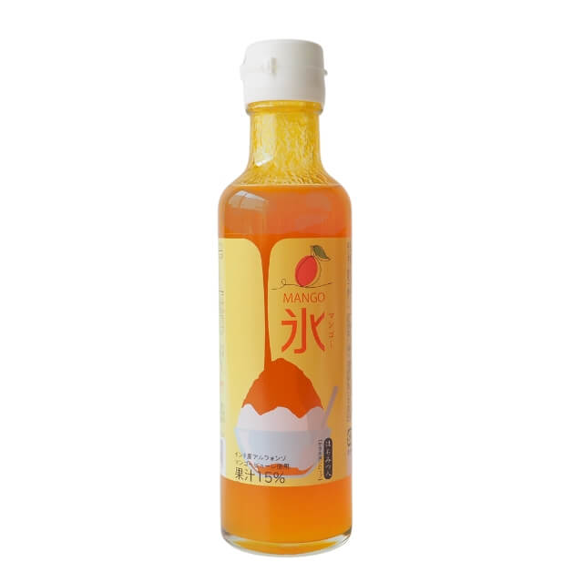 中村商店 かき氷シロップマンゴー 200ml｜季節商品