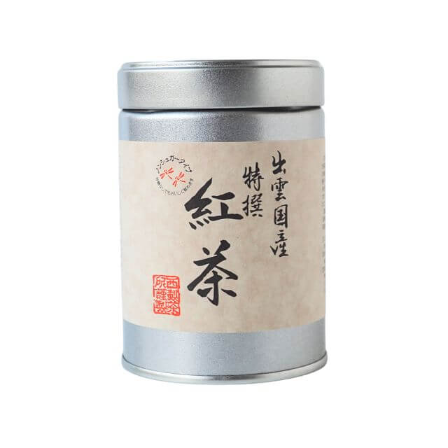 西製茶所 出雲の国産 特選紅茶 80g(4.0)