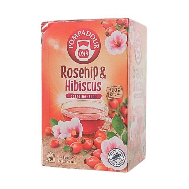 ポンパドール ローズヒップ＆ハイビスカス 3.5g×20バッグ