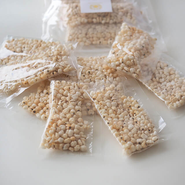 太陽食品 国産煎りはとむぎ粒 小袋タイプ 112g（7g×16袋）
