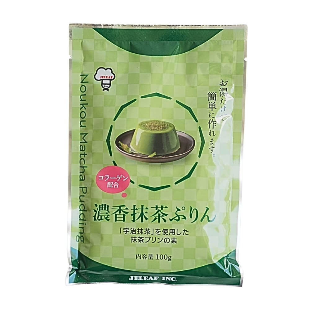 ジェリフ 濃香抹茶ぷりん 100g