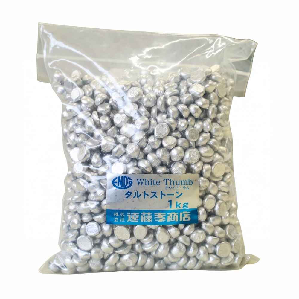 タルトやパイ作りで使うおもしです。 ■材質：アルミ ■規格：1kg ■配送形態:常温 ※常温便・冷蔵便をご注文の場合、品質上問題のないものは、冷蔵便の商品を優先に同一梱包にさせて頂きます。 ■その他の情報 ※在庫切れの場合は、お届けまでにお時間をいただくことがあります。 ※商品パッケージや仕様は予告なく変更になる場合がございます。■関連商品 アルミタルトストーン 330g アルミタルトストーン 500g ボールチェーン型パイ重し DL-6392