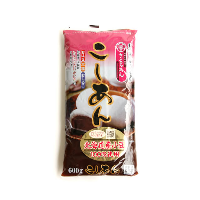 【スーパーSALEポイント5倍】谷尾食糧 さくらあん 北海道産小豆使用こしあん 600g
