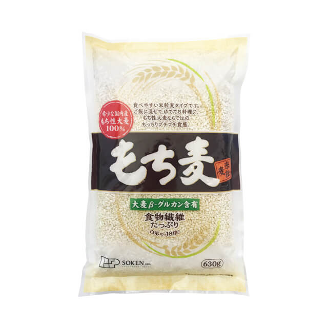 創健社 もち麦（米粒麦） 630g