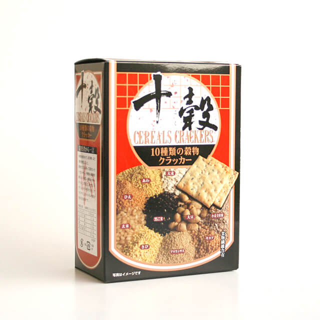 【スーパーSALE限定ポイント5倍】前田製菓 10種類の穀物クラッカー 5枚×6袋 1