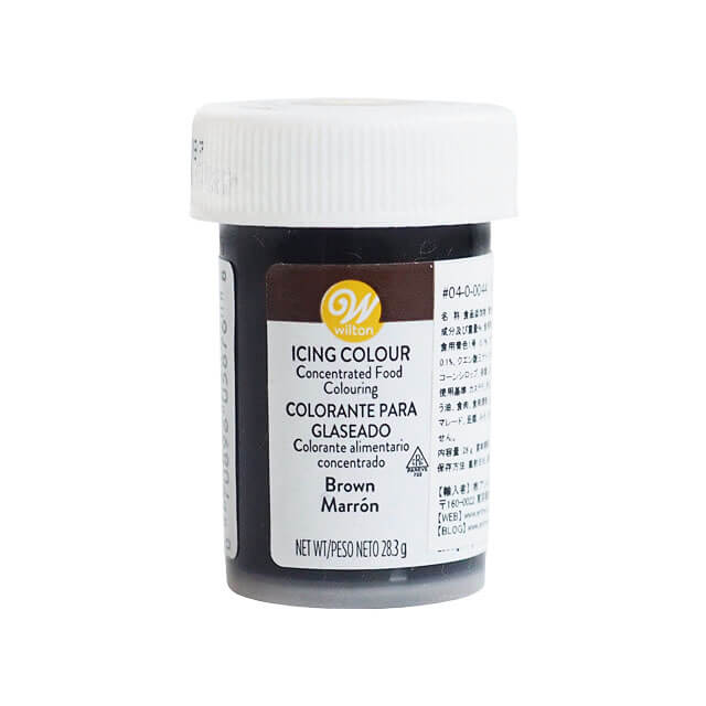 【スーパーSALE限定ポイント5倍】ウィルトン アイシングカラー・ブラウン 28gのサムネイル